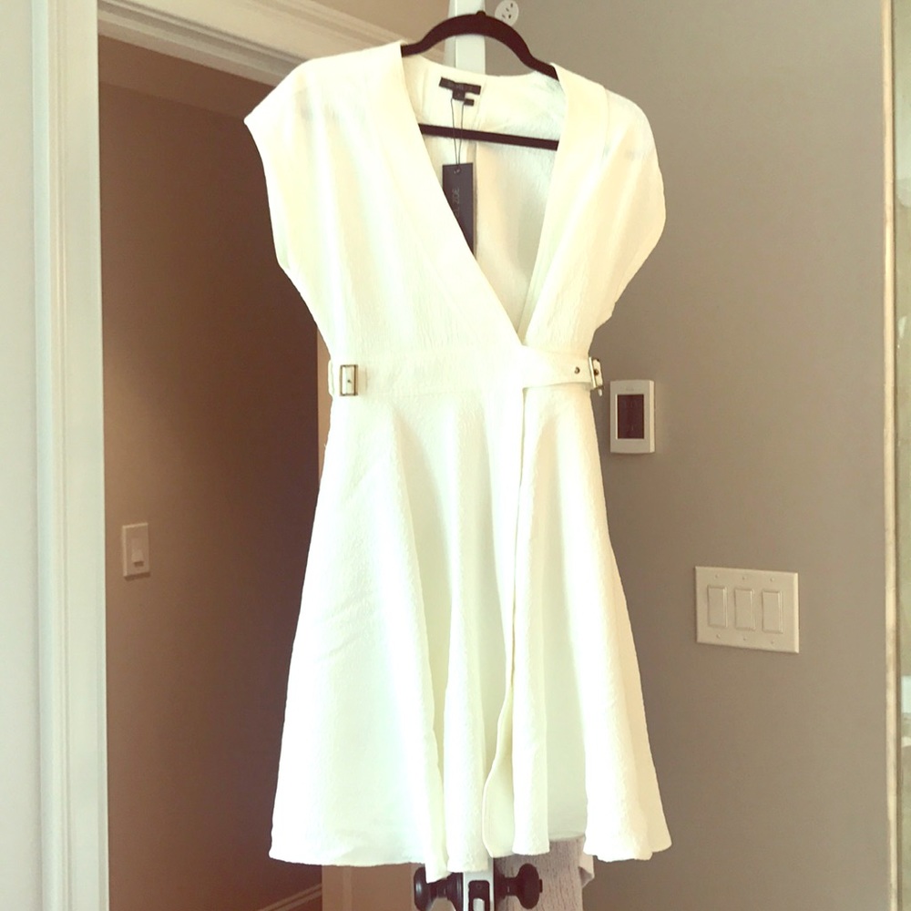 White Rachel Zoe dress